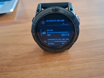 Used Garmin Fenix 7x Solar bike