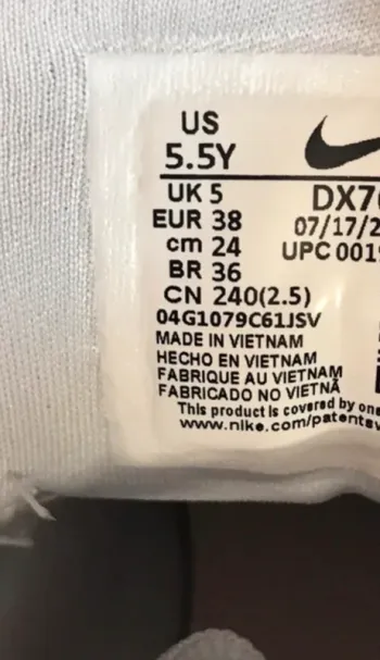 Gebrauchtes White Nike Running Shoes bike — Bild 6 von 6