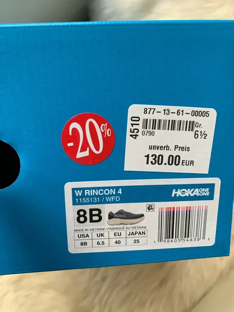 Brugt Hoka Laufschuhe 6, 5 bike — billede 5 af 5