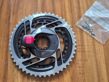 Used Sram RED Kettenblatt mit Powermeter 48/35 8-Loch Quarq AXS bike
