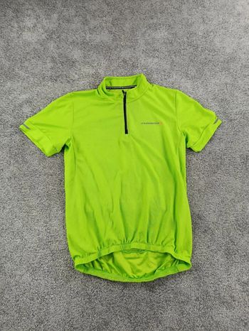 Gebrauchtes Muddyfox maillot velo homme taille m -38 6862 cyclisme route respirant vert fluo bike