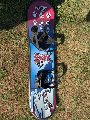 Used sport one snowboard home bike