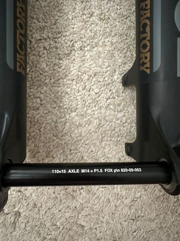 Used Fox 38 Float Factory Grip2 2022 bike — image 13 of 14
