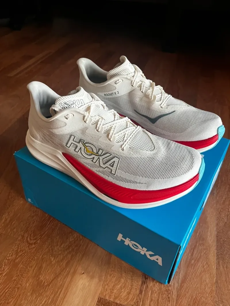 Used Hoka Rocket X3 Running Shoes