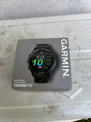 Käytetty Garmin Forerunner 970 bike