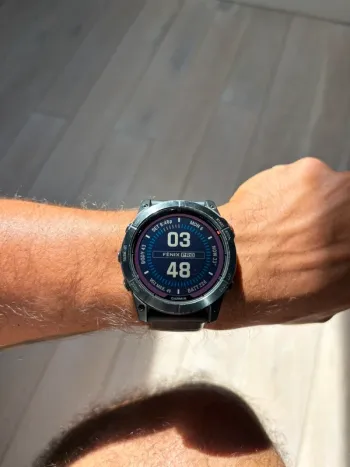 Käytetty Garmin Fenix 7X Pro Solar 2024 bike