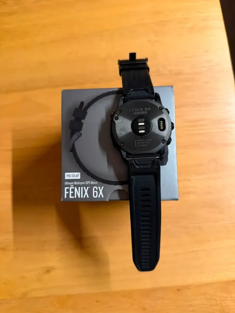 Tweedehands Garmin Fenix 6X Pro Solar bike — afbeelding 4 van 6