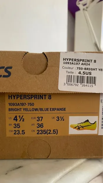 Brugt Asics Pointe d’athlétisme bike — billede 4 af 4