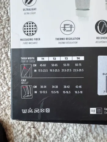 Compressport Full Legs bike usato — immagine 4 di 4