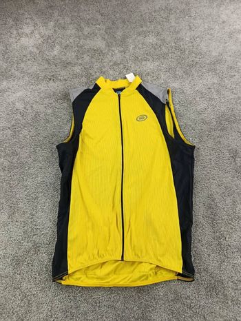 Used sans performance maillot velo homme taille xl -32 6638 cyclisme route respirant débardeur bike