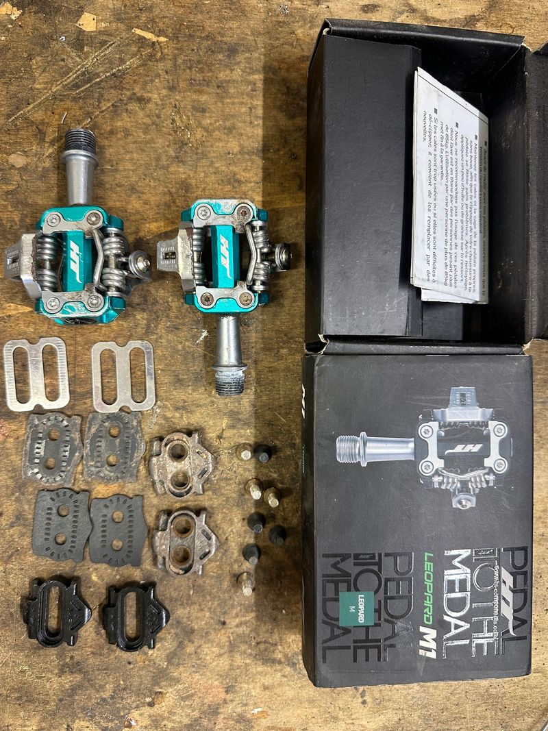 Brugt Ht M1 Leopard Pedals Drivetrain & Pedals