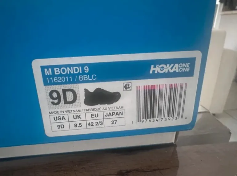 Used Hoka Bondi 9 bike — image 4 of 4