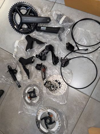 Used Shimano Ultegra Di2 4iii Power Meter Groupset 2026 bike