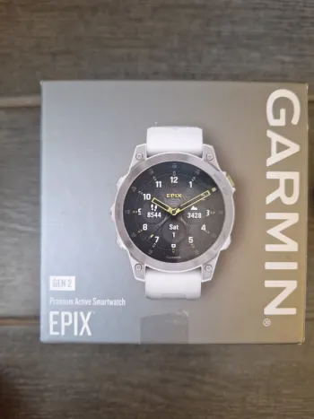 Garmin Epix Gen 2 Sapphire Titanium 2022 bike d'occasion