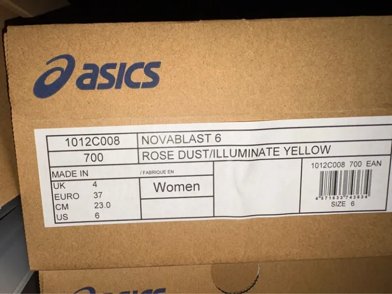 Used Asics Novablast 6 bike — image 4 of 4