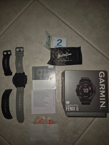 Tweedehands Garmin Fenix 6 Pro bike