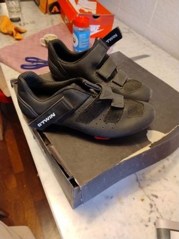 Used Decathlon Bike Shoes 42 Cycling Shoes
