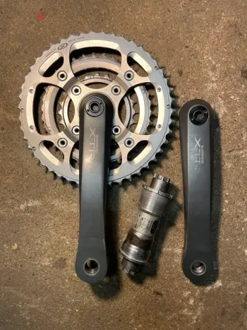 Used Shimano XTR FC-M952 Crank bike