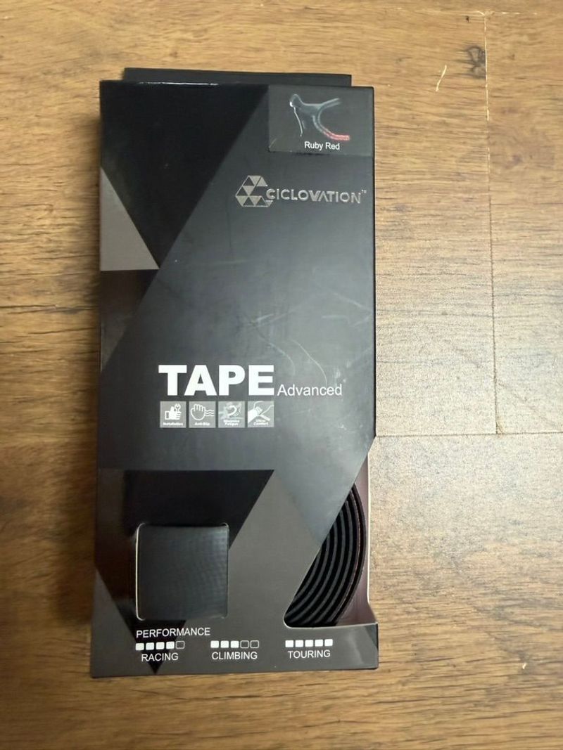 Tweedehands Ciclovation Leather Touch Bar Tape Cockpit