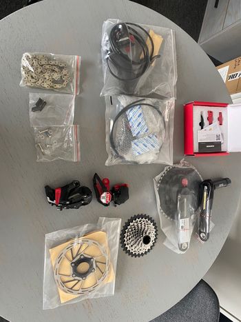 Used Sram Force D2 Groupset bike