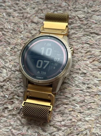 Použité Garmin Fenix 7s pro Sapphire Solar bike — obrázek 7 z 10