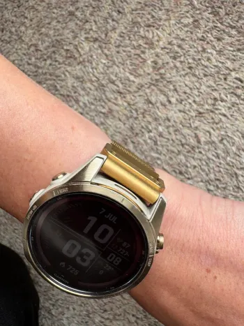 Použité Garmin Fenix 7s pro Sapphire Solar bike — obrázek 2 z 10