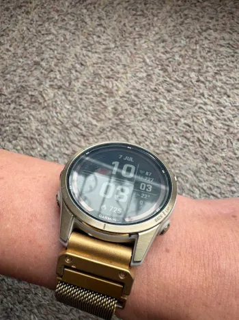 Použité Garmin Fenix 7s pro Sapphire Solar bike — obrázek 3 z 10