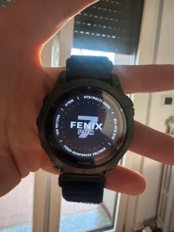 Použité Garmin Fenix 7 Pro Solar Sapphire bike — obrázek 2 z 11