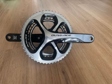 Gebrauchtes Shimano Dura-Ace FC-9000 Crank Drivetrain & Pedals