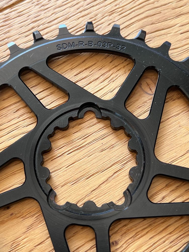 Brugt Wolf Tooth Drop-Stop B Chainring SRAM Direct Mount bike — billede 7 af 8