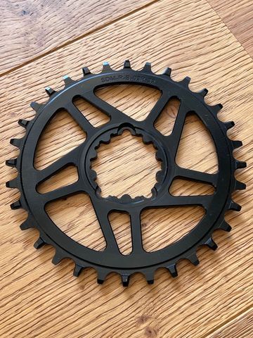 Brugt Wolf Tooth Drop-Stop B Chainring SRAM Direct Mount bike — billede 6 af 8