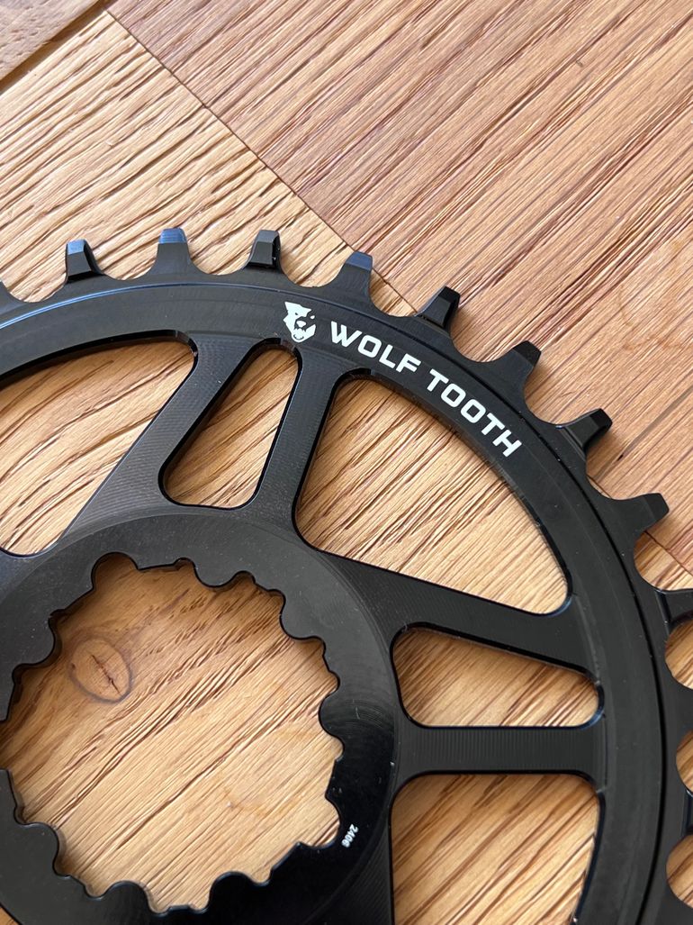 Brugt Wolf Tooth Drop-Stop B Chainring SRAM Direct Mount bike — billede 2 af 8