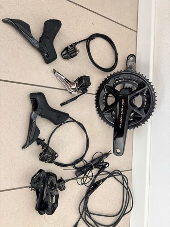 Použité Shimano Dura Ace Di2 R9270 Groupset 2025 bike