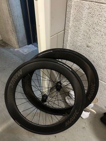 Used Mavic Cosmic SL 65 bike