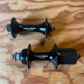 Shimano HB-5501 + FH-5501 Hubs Wheels d'occasion