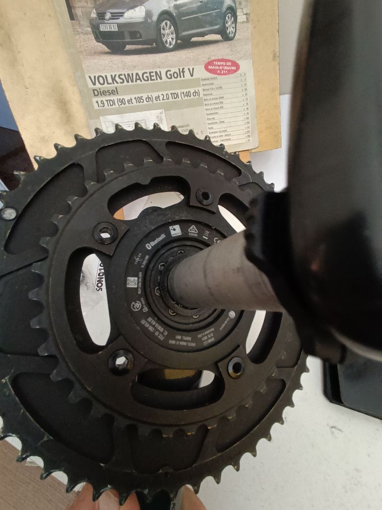Brugt Sram Quarq DZero DUB Double Crankset bike — billede 3 af 4