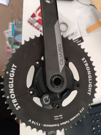 Used Sram Quarq DZero DUB Double Crankset bike
