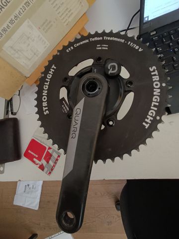 Brugt Sram Quarq DZero DUB Double Crankset bike — billede 2 af 4