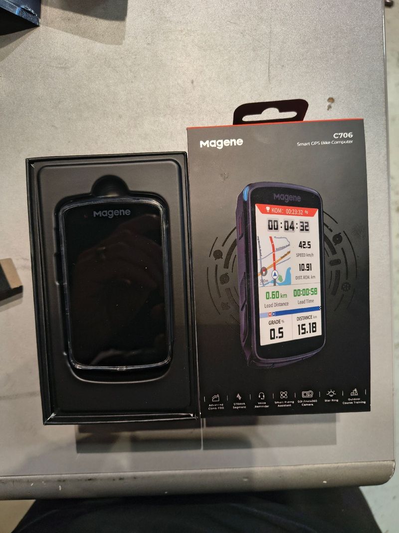 Used Magene C706 Smart GPS Bike Computer 2026 Cycling Accessories