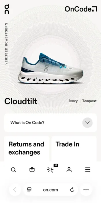 On Running Cloudtilt bike d'occasion — image 6 sur 6