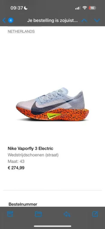 Nike Vaporfly 3 bike d'occasion — image 6 sur 6