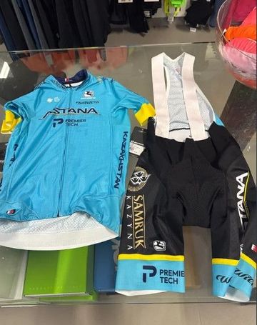 Giordana Astana Team Kit 2025 Cycling Clothing usato