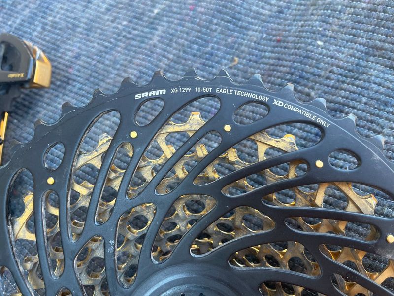 Used Sram XX1 Eagle Gold Groupset bike — image 10 of 13