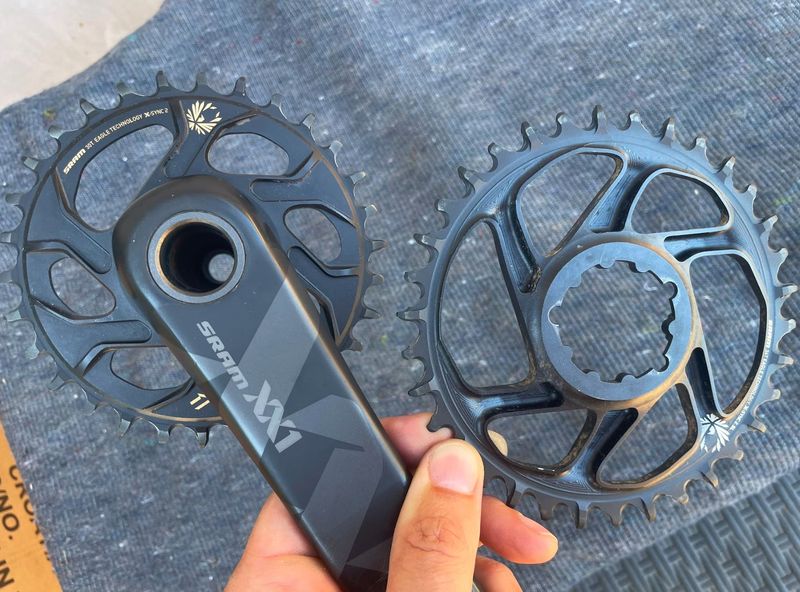 Used Sram XX1 Eagle Gold Groupset bike — image 9 of 13