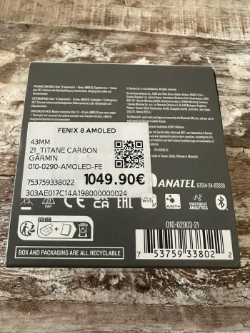 Garmin fenix 8 43 mm bike d'occasion — image 2 sur 8