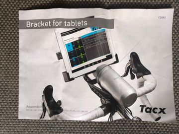 Tacx Handle Bar Bracket for Tablets T2092 Cycling Accessories usato