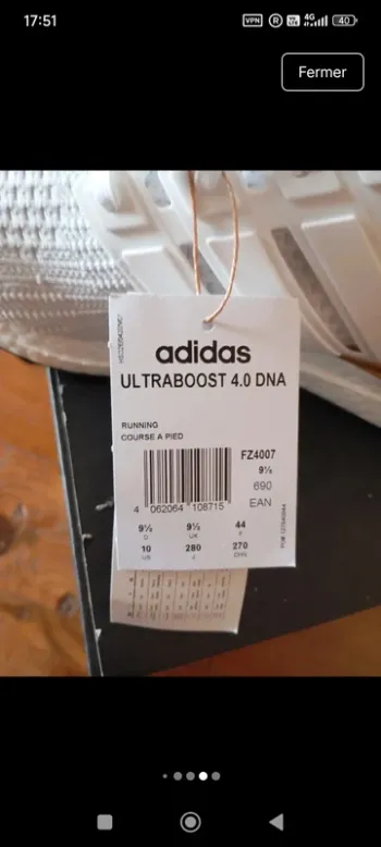 Used Adidas Ultraboost DNA bike — image 7 of 8