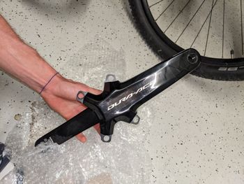 Used Shimano Dura Ace R9200 Crankset bike