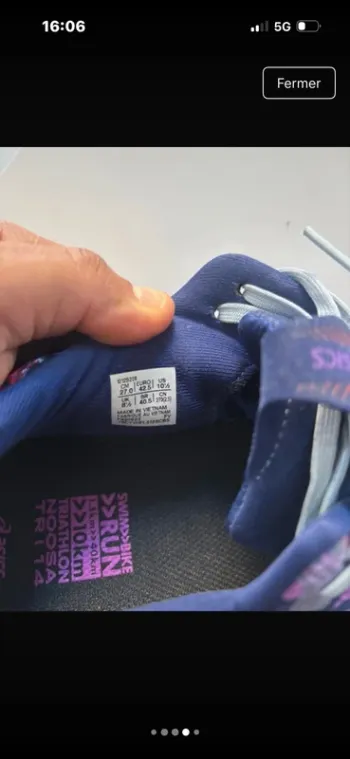 Použité Asics Noosa bike — obrázek 5 z 5