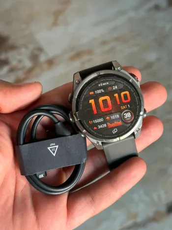 Used Garmin fenix 8 pro 47 mm LTE bike